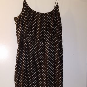 J. Crew black polka dot silk dress, 6